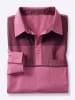 WITT WEIDEN Langarm-Poloshirt in rosenholz