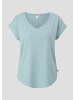 QS T-Shirt in 6103_pastelltürkis