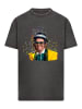 F4NT4STIC Oversize T-Shirt TV Times Elton John At The Piano 1977 in schwarz