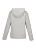 Gina Laura Hoodie-Shirt in grau melange