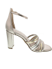 Marco Tozzi Riemchensandalette  Metallic