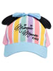 MINNIE MOUSE Disney Minnie Mouse Kappe mit Ohren & Schleife Cap Basecap in blau/rosa