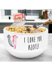 Mr. & Mrs. Panda Smoothie Bowl Axolotl Liebe mit Spruch in Weiß