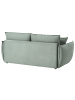 Beliani 3-tlg 3-Sitzer Sofa KUNES in Grün