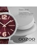 Oozoo Armbanduhr Oozoo Timepieces weinrot mittel (ca. 38mm)