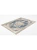Arte Espina Wohnzimmer Teppich – Kurzflorteppich Vintage 8400 in creme - blau - rechteckig