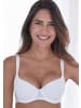 s.Oliver Schalen-BH in weiß