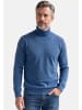 Redmond Rollkragenshirt Basic in Blau