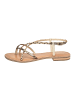 Les Tropéziennes par M Belarbi Monatres Ledersandalen Beige