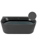 Beliani Badewanne GOCTA in Schwarz - (W) 80 x (H) 60 x (L) 170 cm