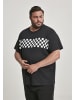 Urban Classics T-Shirt kurzarm in black/white