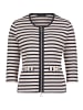 Betty Barclay Shirtjacke mit Rippenstruktur in Nature/Dark Blue