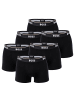 BOSS Boxershort 6er Pack in Schwarz