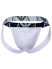 Emporio Armani Jockstrap 2er Pack in Marine/Weiß