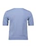 BETTY & CO Feinstrickpullover mit Lurexfaden in Blau