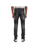 Dsquared2 Slim-Fit-Jeans im Distressed-Look Schwarz