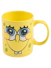 SpongeBob Spongebob Schwammkopf 3D Tasse Face Kaffeetasse Becher 320 ml in gelb