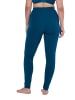 Ulla Popken Leggings in dunkles petrol