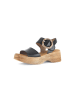 Gabor Fashion Keilsandaletten in schwarz