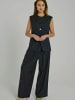 Norr Hosen Kandria in Brown pinstripe