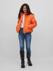 Vila Kurze Puffer Stepp Jacke mit Stehkragen VITATE in Orange