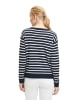 Betty Barclay Basic-Strickpullover mit Ringel in Patch Dark Blue/Cream