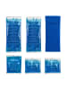 relaxdays 5 x Kühlpads in Blau