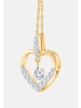 Diamant Exquis Halskette aus 585 Gelbgold mit Diamant