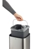 Durable Abfalleimer No Touch 12 L Edelstahl rechteckig 240x430 x240mm