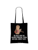 Mr. & Mrs. Panda Tasche Jurist Herz mit Spruch in Schwarz
