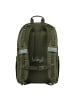 BAAGL 5-tlg. Set: Schulrucksack Skate in Blau Olive