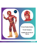 amscan Kinder Kostüm The Flash bedruckter Overall Gr. 104 Karneval Fasching
