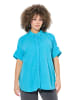 Ulla Popken Bluse in tiefes aqua