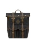 DreiMaster Vintage Men Backpack in Black