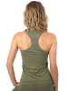 Stark Soul® Damen Sport Shirt - Racerback Top in khaki