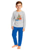 Paw Patrol Paw Patrol XMAS Schlafanzug Christmas Pyjama Set Langarm in blau/grau