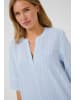 Kaffe Kleid KAsara Loose fit in Blue/White Stripe