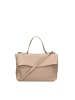 Viola Castellani Schultertasche Convertible Rucksack in LIGHT TAUPE