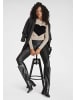 Laura Scott Strickpullover in beige-schwarz