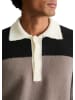 Marc O'Polo DENIM Pullover im Polostil regular in Dark Beige