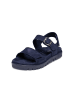 VITAFORM Samtziegenleder Sandalen in marine