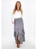 IZIA Skirt in green multicolor