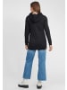 Oxmo Kapuzensweatjacke OXVicky in Schwarz