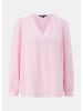 comma Bluse langarm in Pink