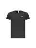 ACCADEMIA MILITARE Schwarz Baumwolle Herren T-Shirt
