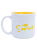 COFI 1453 The Simpsons Homer Gesicht Keramik Frühstückstasse 400 ml in in Mehrfarbig