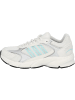 adidas Schnürschuhe in white/silver/aqua