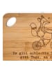 Mr. & Mrs. Panda Schneidebrett Fuchs Fahrrad fahren mit Spruch in Braun