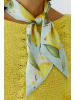 Oui Schal in lt green yellow