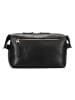 Jost Lund Kulturbeutel Leder 25 cm in schwarz